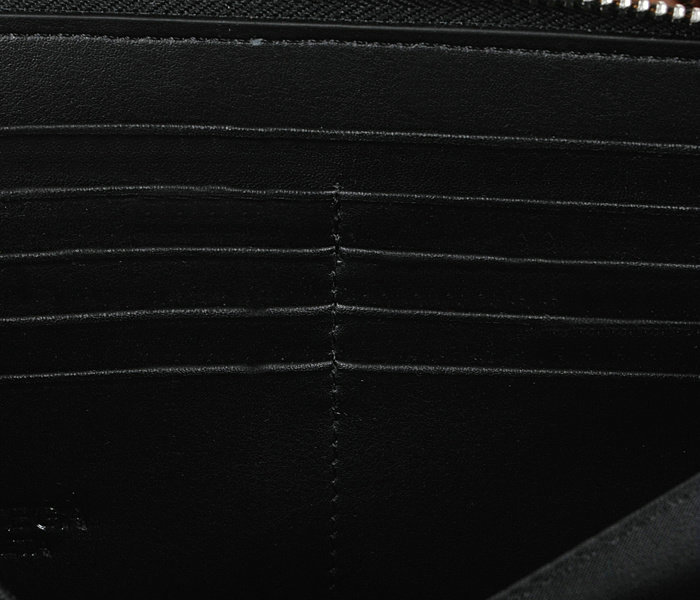 Bottega Veneta intrecciato leather clutch BV6611 black